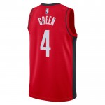 Maillot NBA Houston Rockets Jalen Green 0 Nike 2022-23 Icon Edition Rouge Swingman - Homme